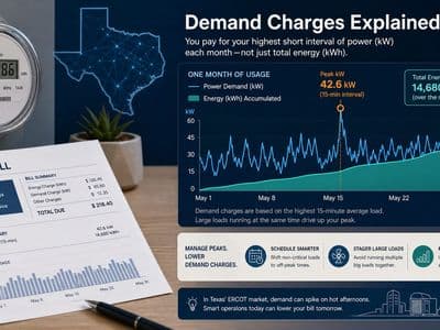 Demand Charges Explained for Electric Bills