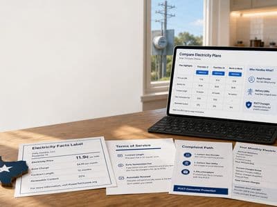 Texas PUC: What Electricity Shoppers Should Know