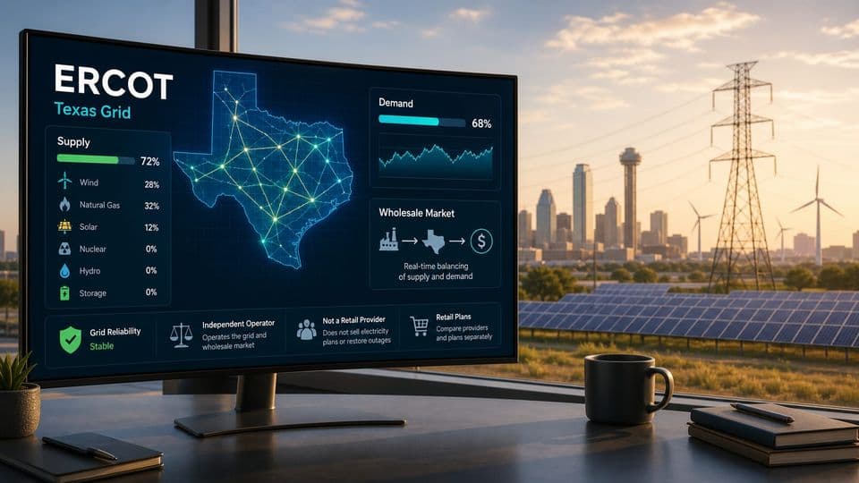What Is ERCOT and What Does It Do in Texas?