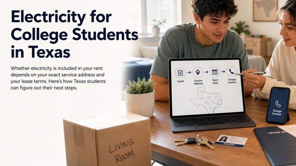 Electricity for College Students in Texas