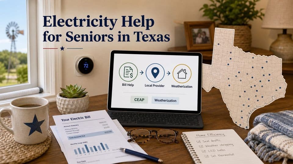 Electricity Help for Seniors in Texas