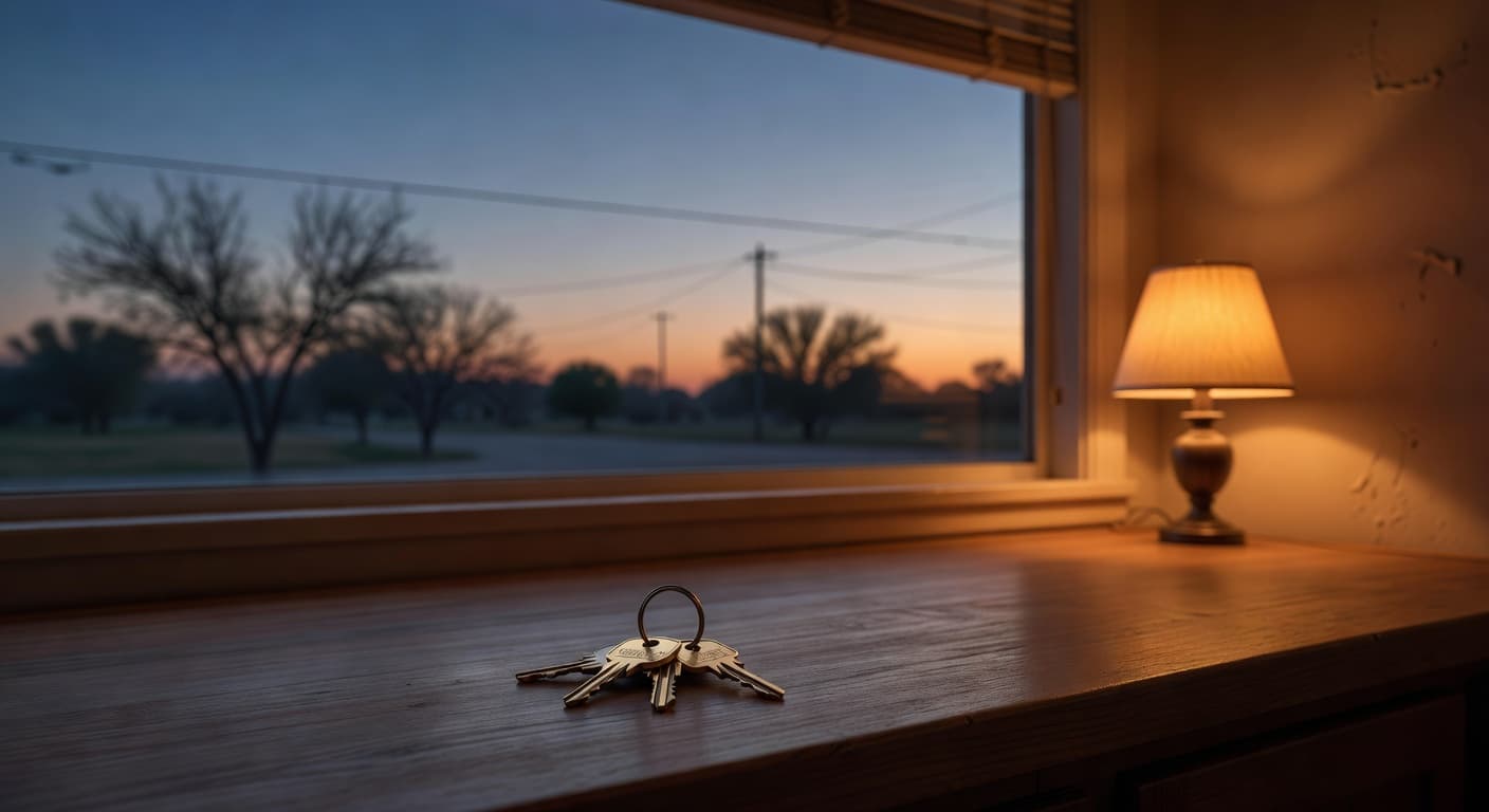 Text-free home energy planning scene