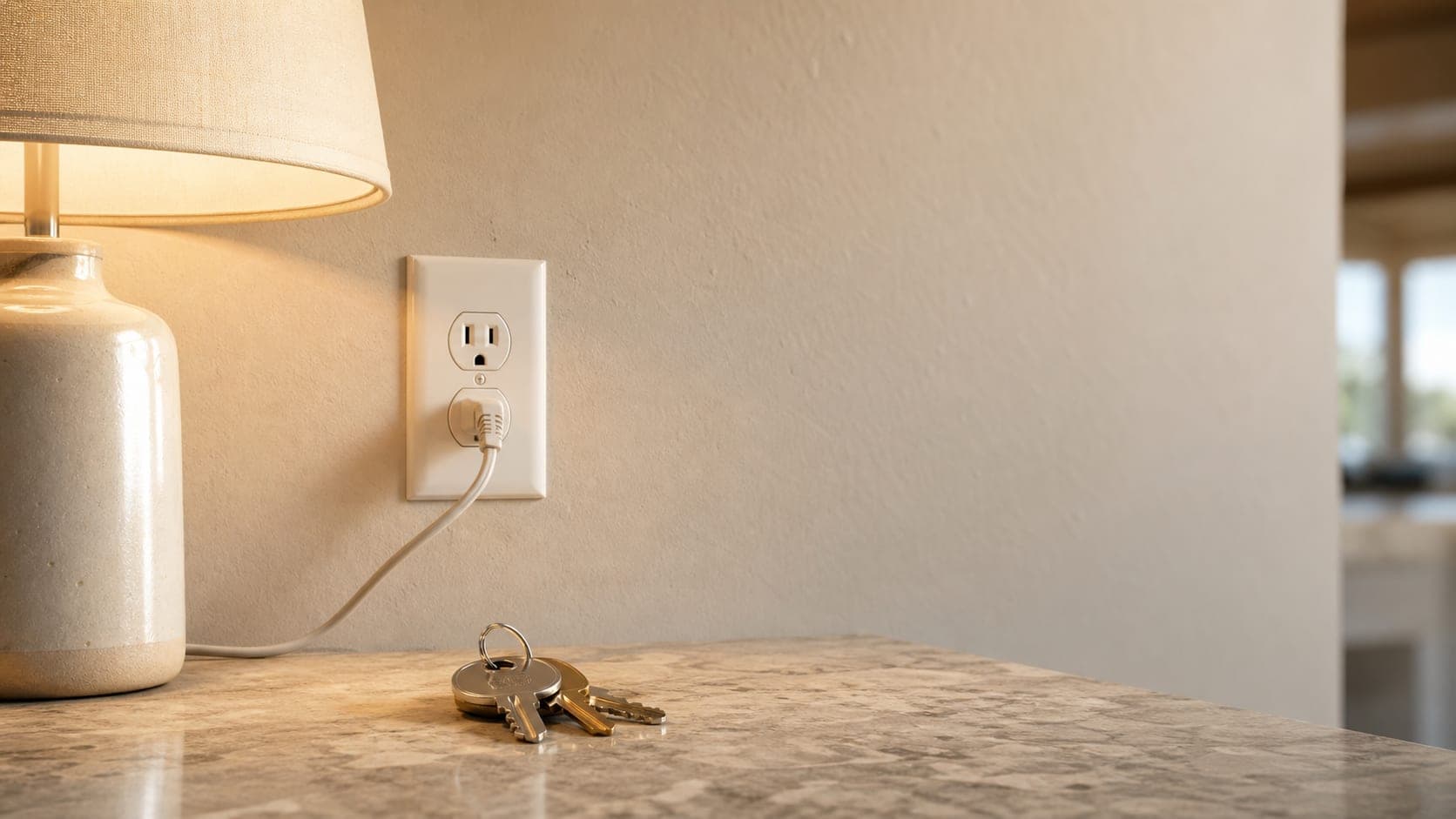 Text-free home energy planning scene