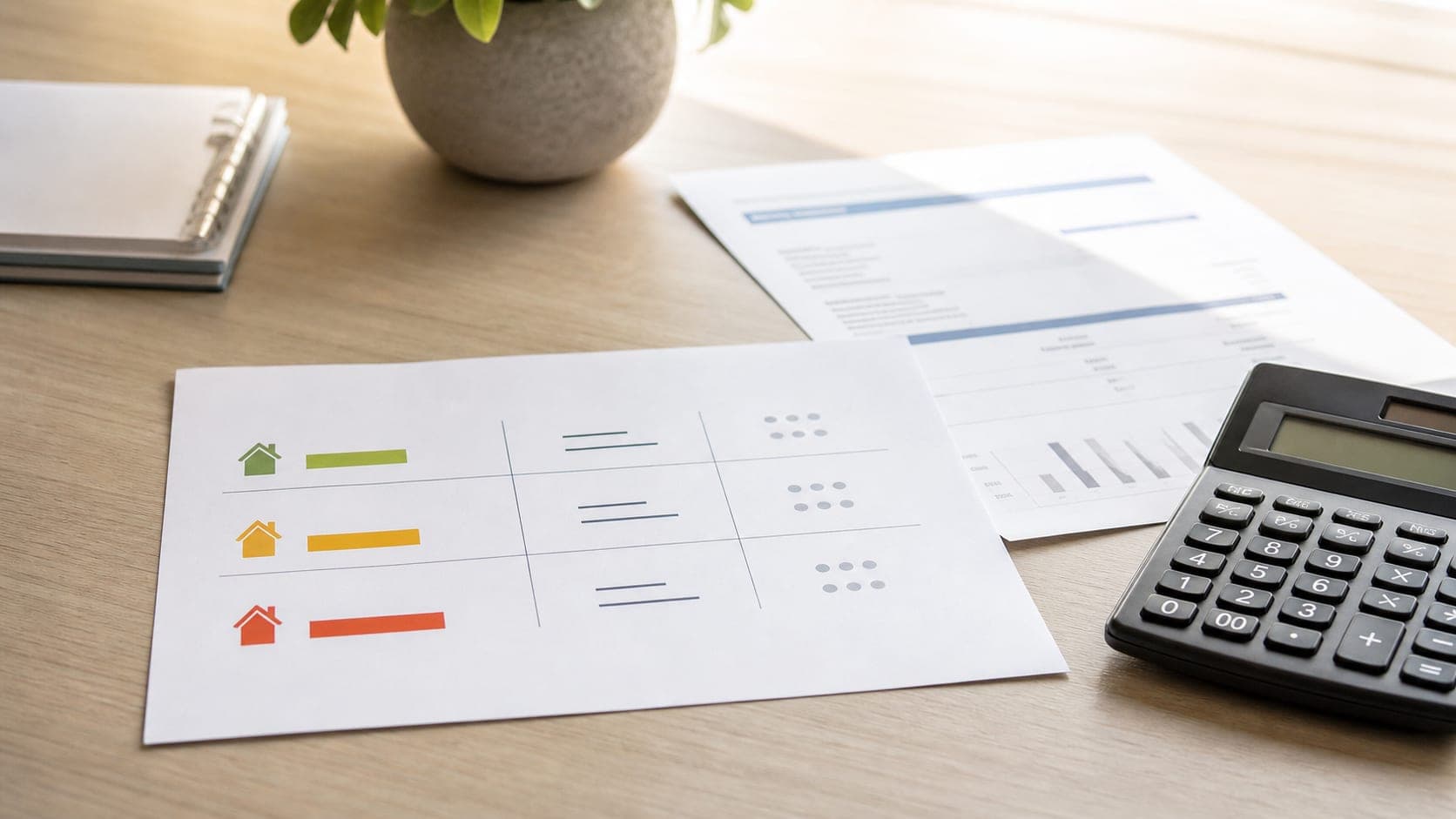 Three-scenario electricity bill check for low, typical, and high usage.