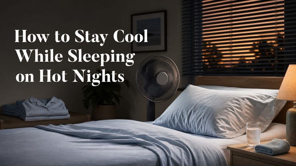 How to Stay Cool While Sleeping on Hot Nights