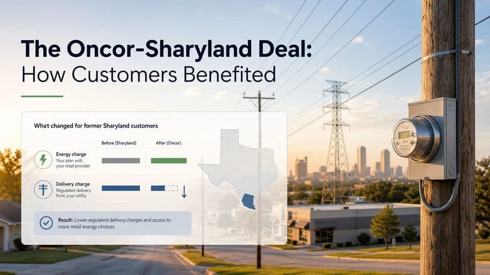 The Oncor-Sharyland Deal: How Customers Benefited