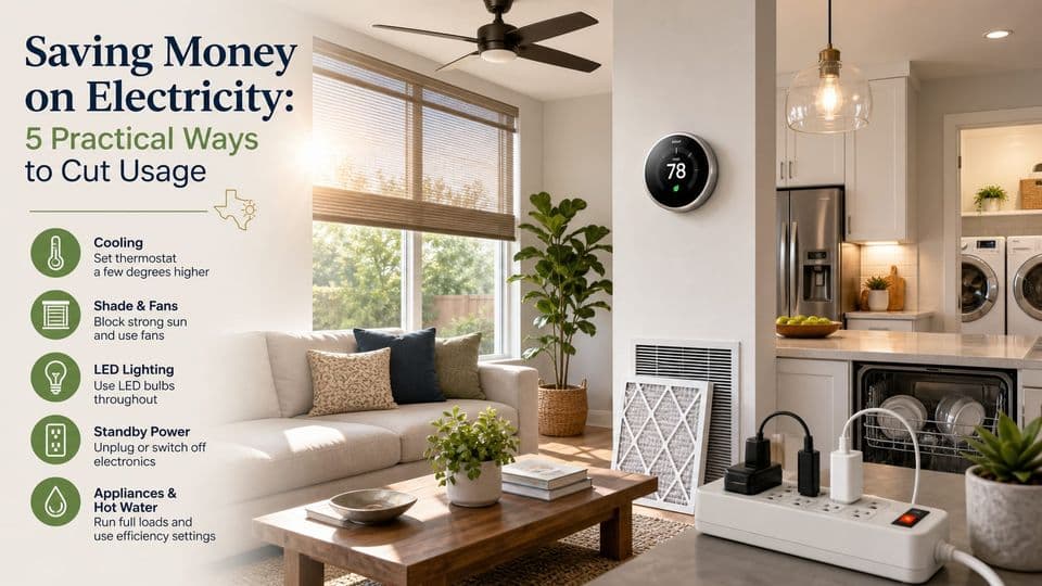 Saving Money on Electricity: 5 Practical Ways to Cut Usage