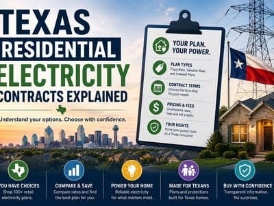Texas Residential Electricity Contracts Explained