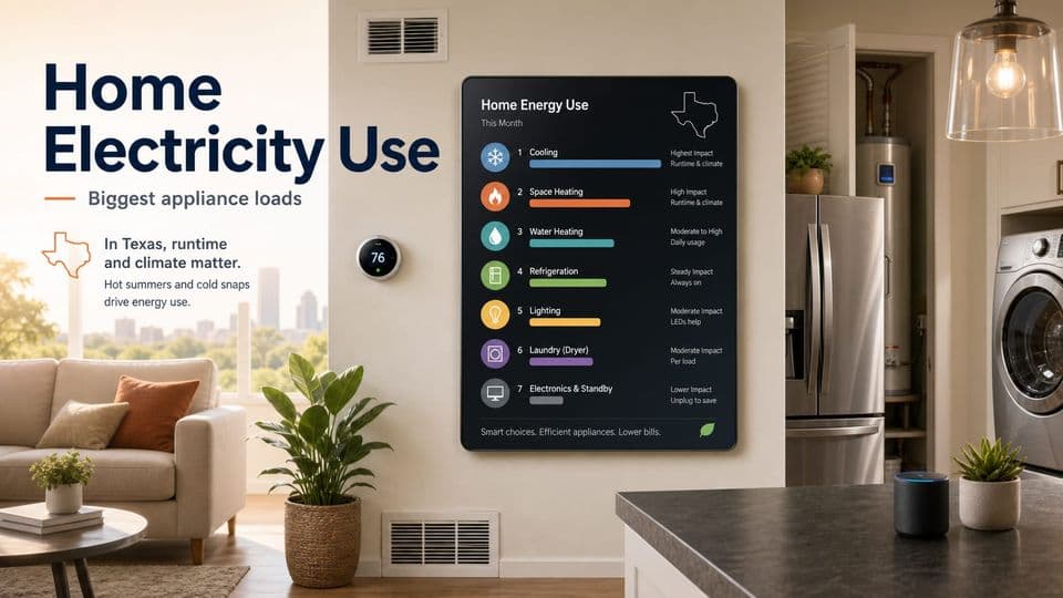 What Appliances Use the Most Electricity at Home?