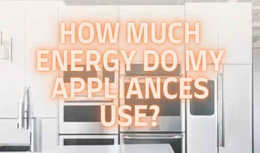 How Much Energy Do Appliances Use