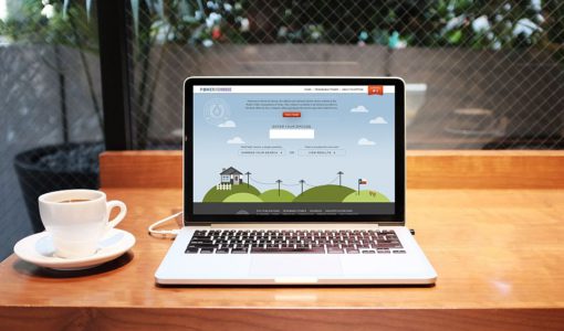 Power To Choose Website Mockup